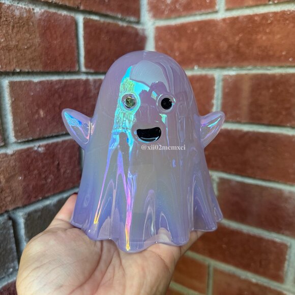 TARGET HYDE & EEK GLASS GHOST FIGURINE 1CT - Picture 1 of 4